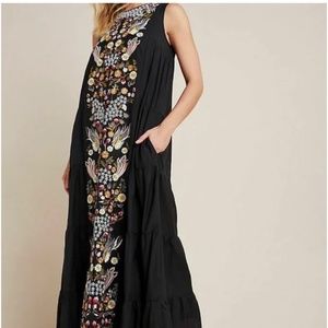 Anthropologie maxi dress, NWT